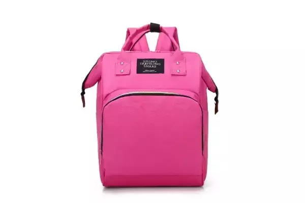 Mochila Maternal Simple Lisa - Fucsia