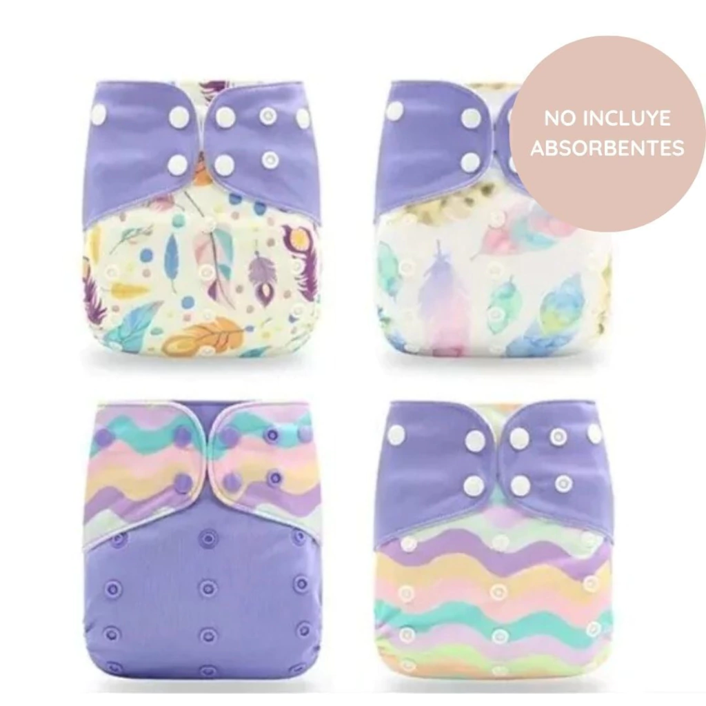 Pack x 4 Pañales Barrera Simple