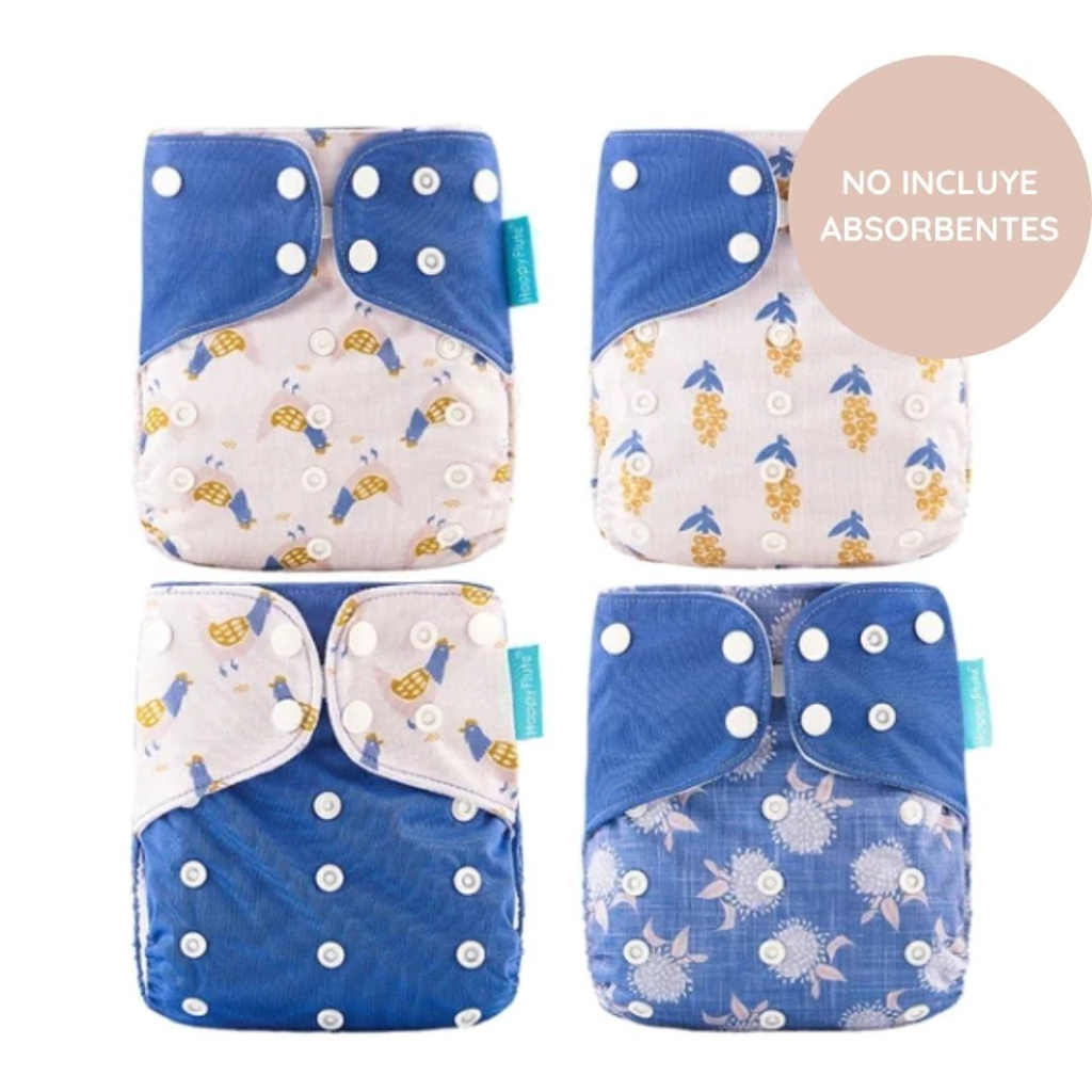 Pack x 4 Pañales Barrera Simple