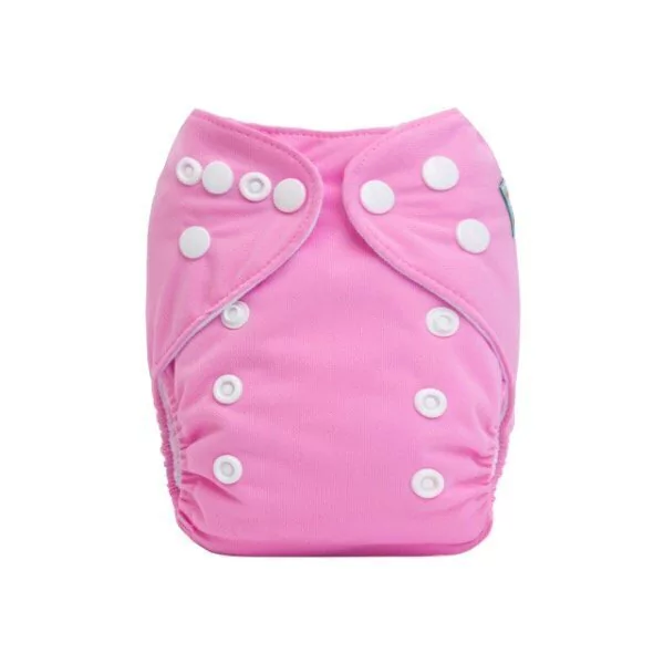 Pañal Recien Nacido AlvaBaby sistema bolsillo incluye absorbente - Rosa