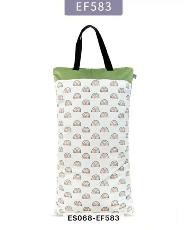 Wetbag extra grandes (Lavadero) 40 X 70 - Arcoiris Verde