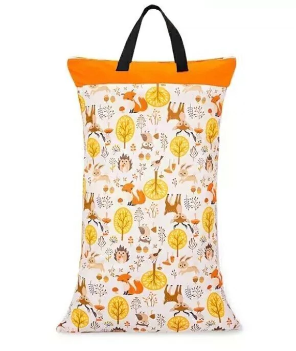 Wetbag extra grandes (Lavadero) 40 X 70 - Bosque en Otoño